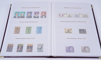 Lot 323 - A collection of modern British stamps; and other items of philatelic interest