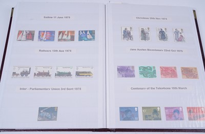 Lot 323 - A collection of modern British stamps; and other items of philatelic interest
