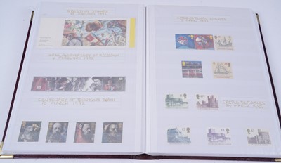 Lot 323 - A collection of modern British stamps; and other items of philatelic interest