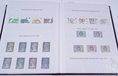Lot 323 - A collection of modern British stamps; and other items of philatelic interest