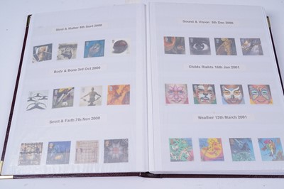 Lot 323 - A collection of modern British stamps; and other items of philatelic interest