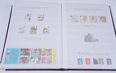 Lot 323 - A collection of modern British stamps; and other items of philatelic interest
