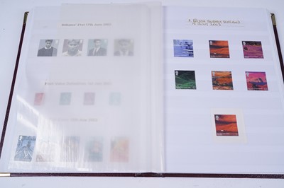 Lot 323 - A collection of modern British stamps; and other items of philatelic interest