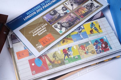 Lot 323 - A collection of modern British stamps; and other items of philatelic interest
