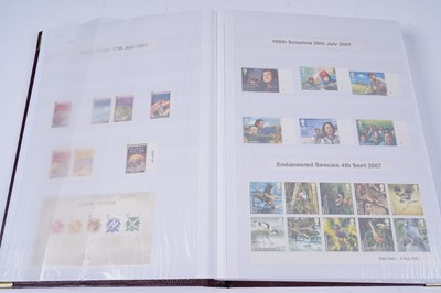 Lot 323 - A collection of modern British stamps; and other items of philatelic interest