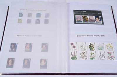 Lot 323 - A collection of modern British stamps; and other items of philatelic interest