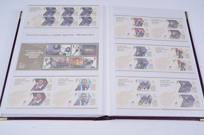 Lot 323 - A collection of modern British stamps; and other items of philatelic interest