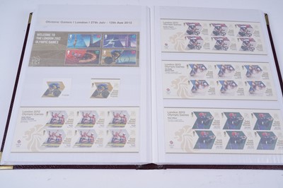 Lot 323 - A collection of modern British stamps; and other items of philatelic interest