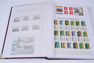 Lot 323 - A collection of modern British stamps; and other items of philatelic interest