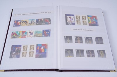 Lot 323 - A collection of modern British stamps; and other items of philatelic interest