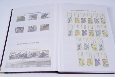 Lot 323 - A collection of modern British stamps; and other items of philatelic interest