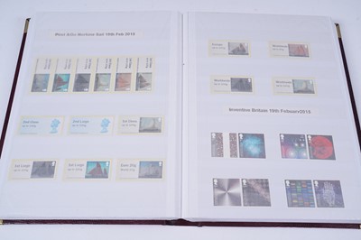 Lot 323 - A collection of modern British stamps; and other items of philatelic interest