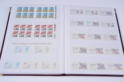Lot 323 - A collection of modern British stamps; and other items of philatelic interest