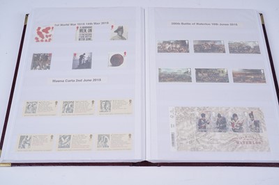 Lot 323 - A collection of modern British stamps; and other items of philatelic interest
