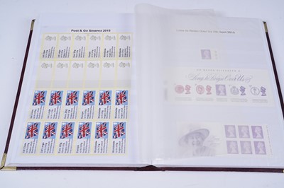 Lot 323 - A collection of modern British stamps; and other items of philatelic interest