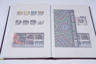 Lot 323 - A collection of modern British stamps; and other items of philatelic interest