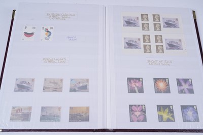 Lot 323 - A collection of modern British stamps; and other items of philatelic interest