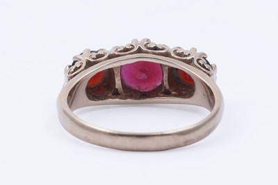 Lot 59 - 1960s and 1970s Victorian Revival rings