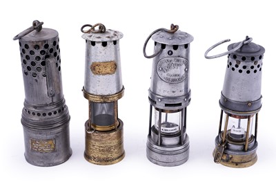 Lot 365 - A collection of miner’s lamps