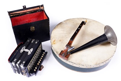 Lot 510 - Three musical instruments