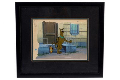 Lot 9 - Warner Bros. Scooby Doo original art cel