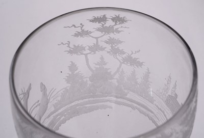 Lot 430 - A pair of early 19th Century hunting goblets
