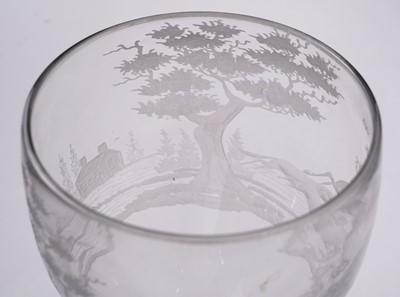 Lot 430 - A pair of early 19th Century hunting goblets