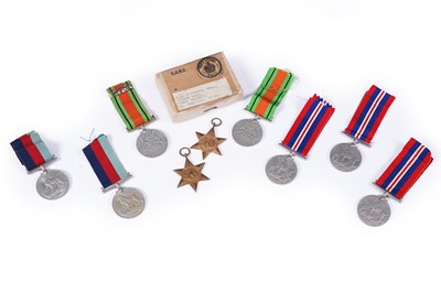Lot 335 - A collection of Second World War general service medals
