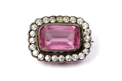 Lot 92 - An early 20th Century insect brooch; and one further Edwardian paste brooch