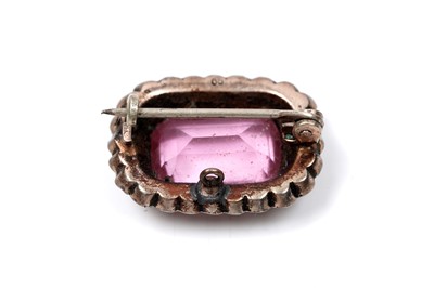 Lot 92 - An early 20th Century insect brooch; and one further Edwardian paste brooch