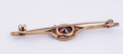 Lot 99 - Edwardian and later brooches; and a ring