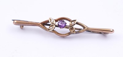 Lot 99 - Edwardian and later brooches; and a ring