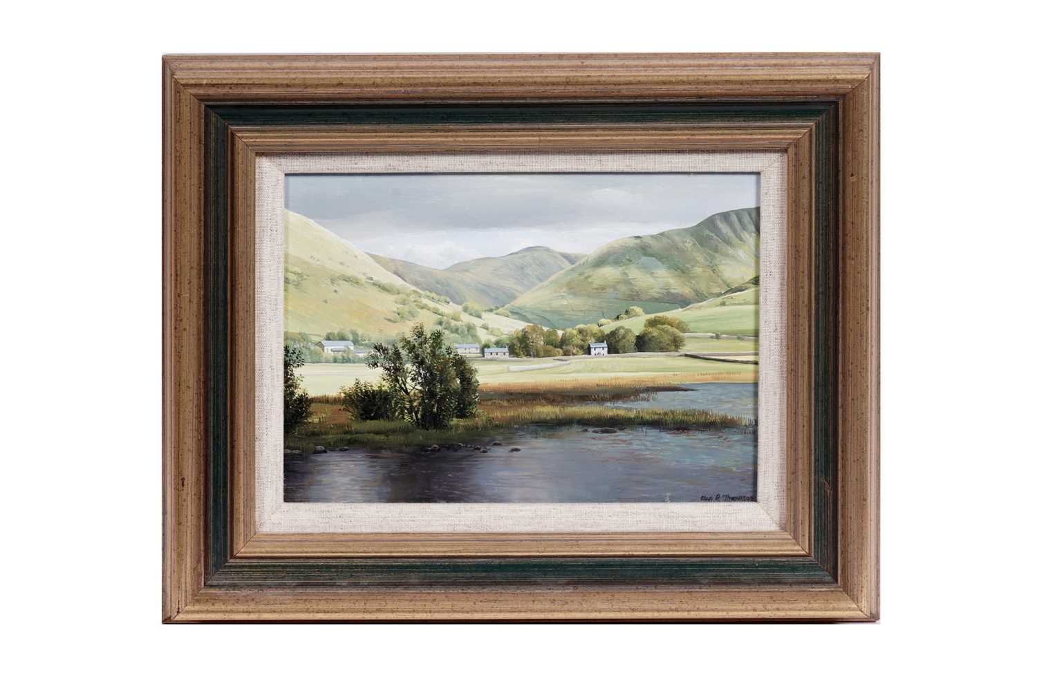 Lot 355 - Alan R. Thompson - Brotherswater towards Hartsop Dodd | oil