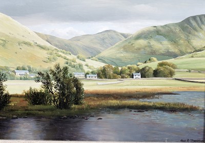Lot 355 - Alan R. Thompson - Brotherswater towards Hartsop Dodd | oil