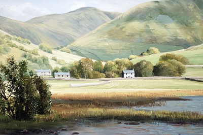 Lot 355 - Alan R. Thompson - Brotherswater towards Hartsop Dodd | oil