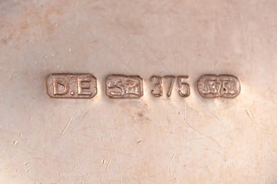 Lot 34 - A 9ct gold gate-link bracelet