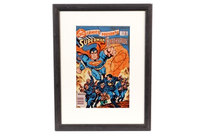 Lot 10 - Three DC Comics four-colour front cover approval covers