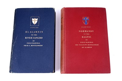 Lot 253 - Two signed volumes by Field Marshal Montgomery