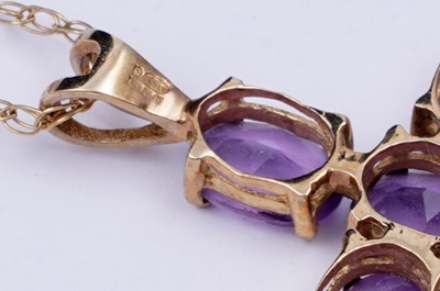 Lot 47 - Modern gemstone pendants