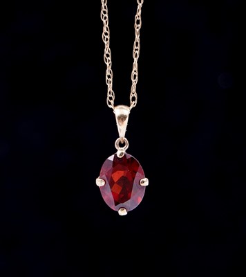Lot 47 - Modern gemstone pendants