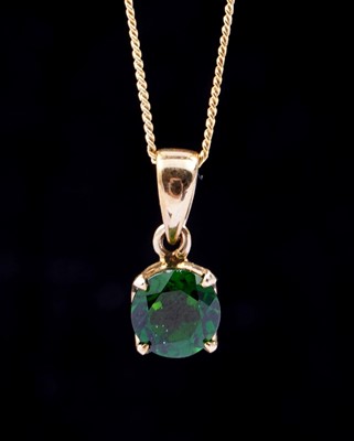 Lot 47 - Modern gemstone pendants