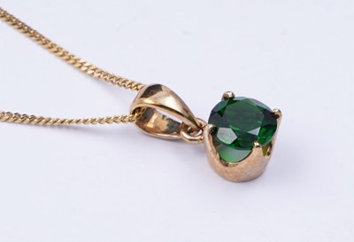 Lot 47 - Modern gemstone pendants