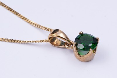 Lot 47 - Modern gemstone pendants