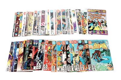 Lot 114 - Detective Comics, and titles relating to Batman, by DC Comics