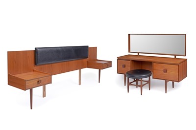 Lot 65 - Ib Kofod-Larsen for G Plan Danish: a teak bedroom suite