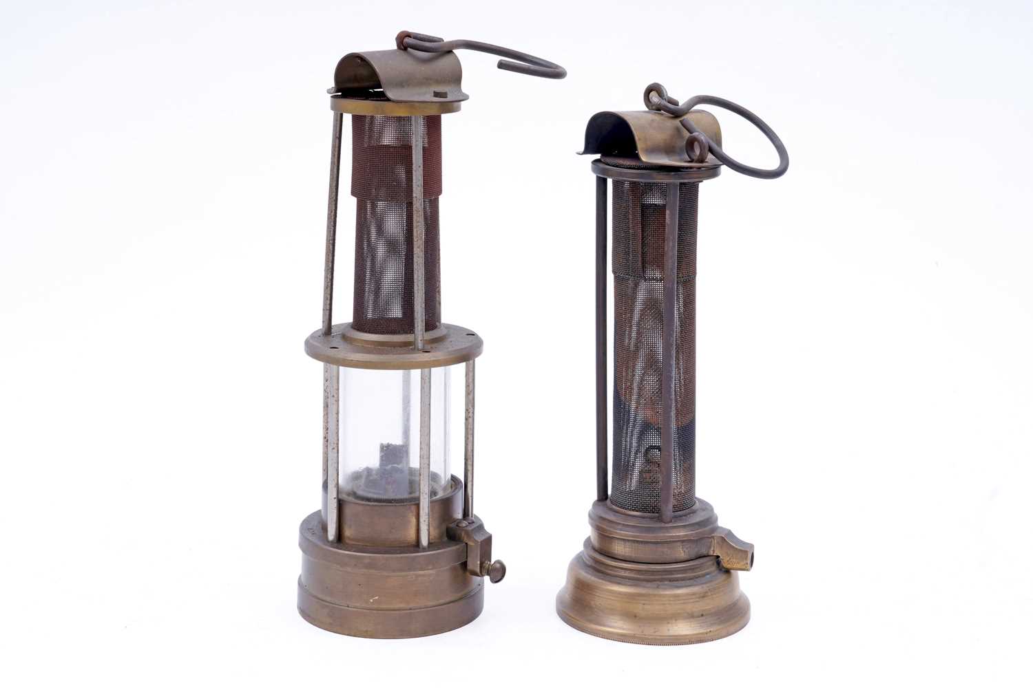 Lot 226 - Two reproduction lamps