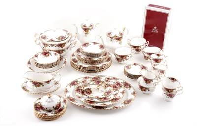 Lot 239 - A Royal Albert ‘Old Country Roses’ six setting dinner and tea service