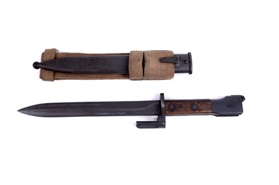 Lot 258 - A Belgian FN type A bayonet
