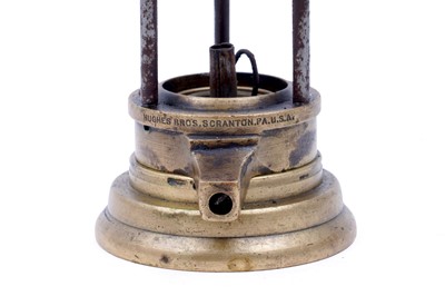 Lot 241 - A collection of three part ‘Davy’ type lamps