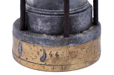 Lot 195 - Six aluminium ‘Marsaut’ type lamps